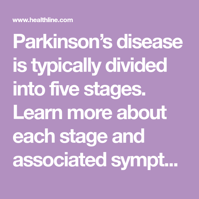 5 Stages of Parkinsonâs