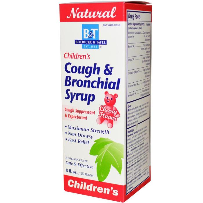 Boericke And Tafel Nighttime Cough And Bronchial Syrup ...