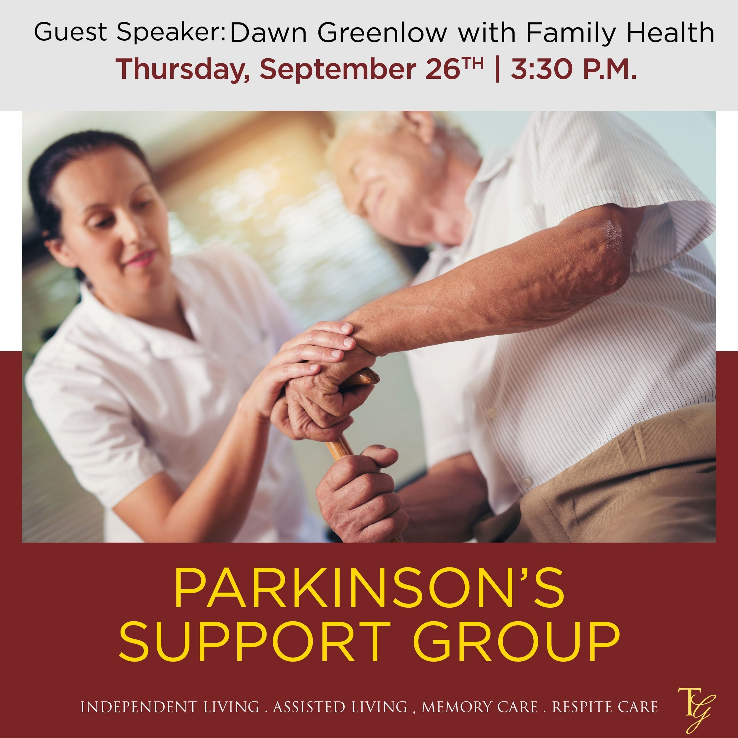 Caring for a loved one with Parkinsonâs disease may be a ...