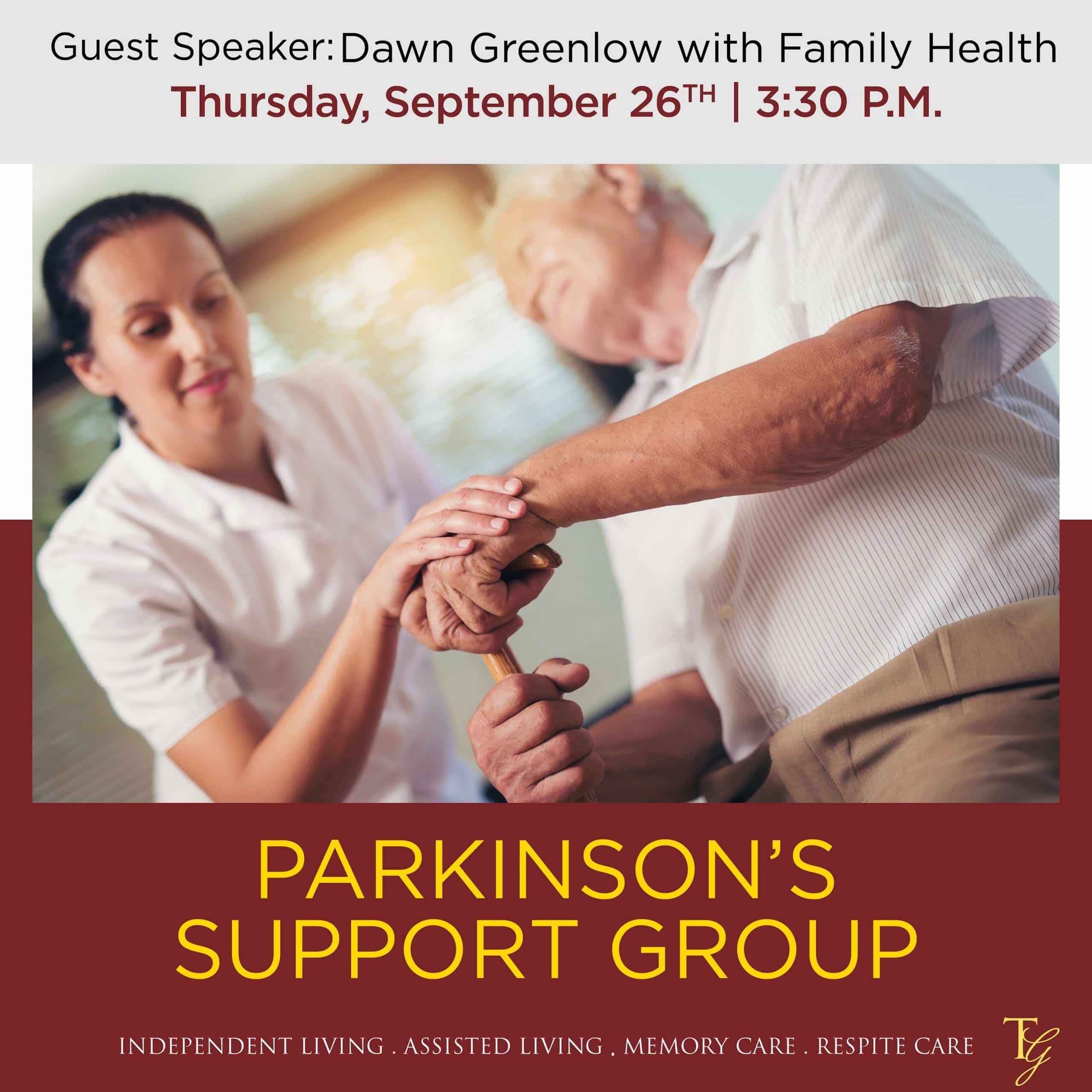 Caring for a loved one with Parkinsons disease may be a part of your ...