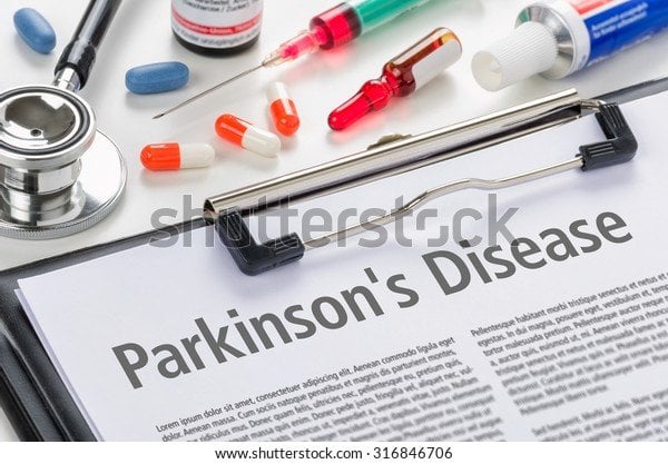 Diagnosis Parkinsons Disease Written On Clipboard Stock Photo (Edit Now ...