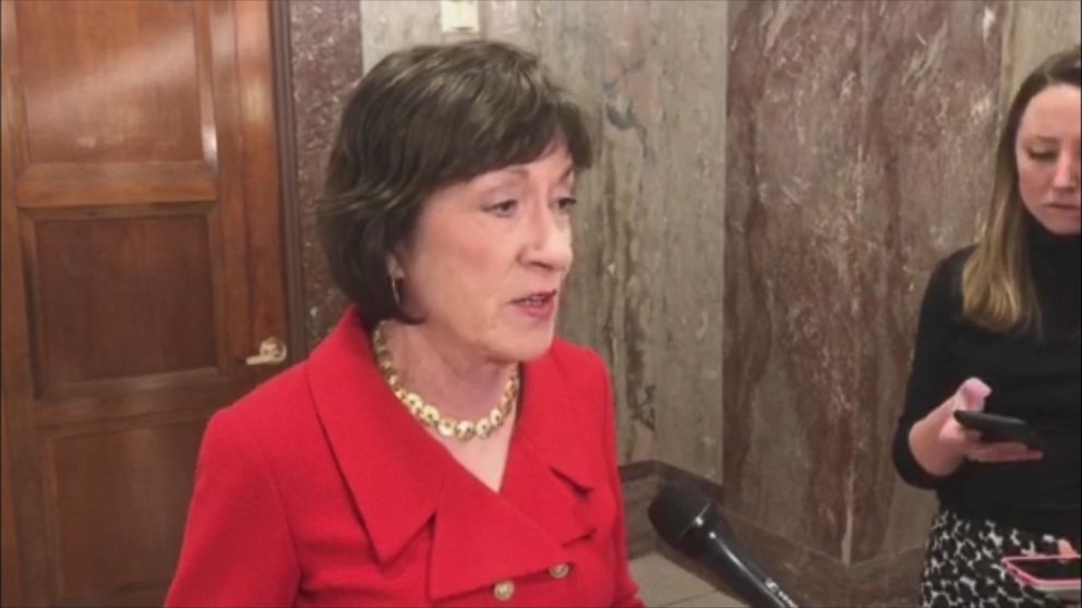 Does Senator Susan Collins Have Parkinson