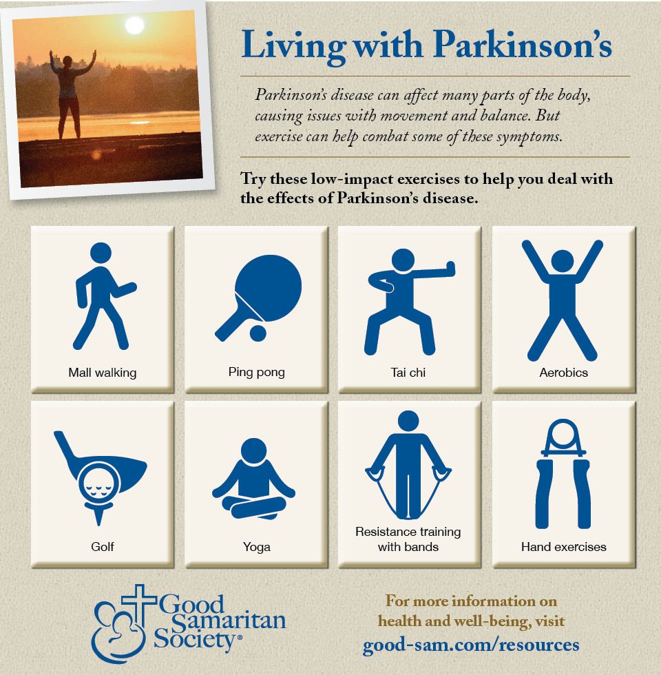 Exercise ideas to help ease the effects of Parkinson