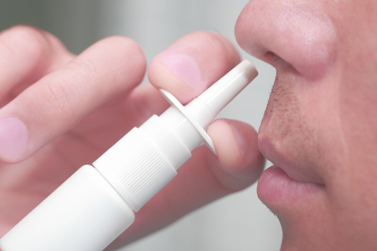 Nasal spray gel directly delivers Parkinson