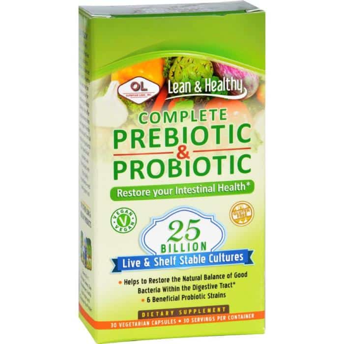 Olympian Labs Prebiotic And Probiotic Dietary Supplements