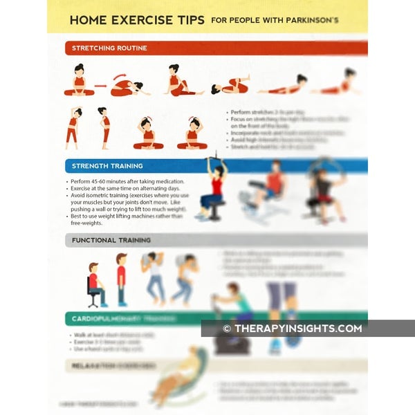 Parkinsons Disease: Home Exercise Tips  Therapy Insights