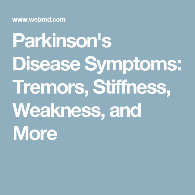 Parkinsons Disease: How to Spot the Signs and Symptoms