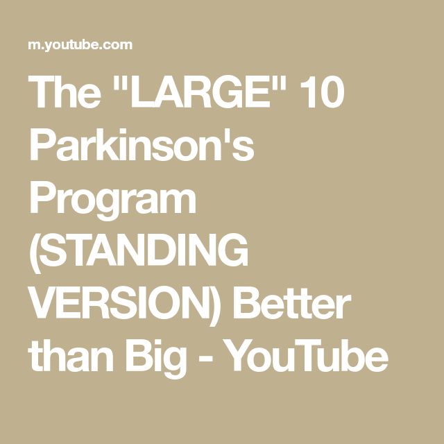 The " LARGE"  10 Parkinson