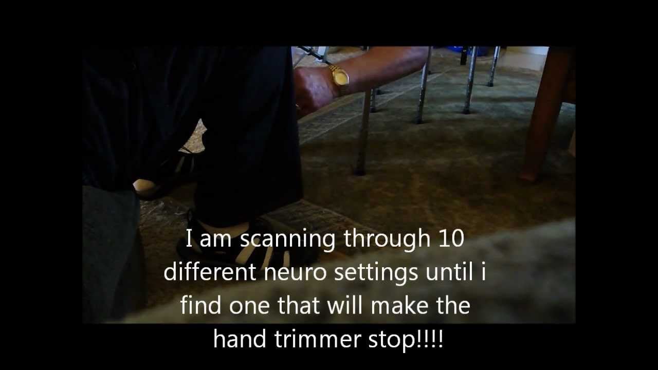 TheraLazr Cold Laser Treatment of Parkinson Tremor